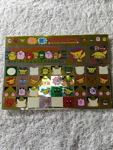 Pikachu Pokemon Kinpika Ginpika Sticker Chao appendix Japanese Nintendo B6869 - Picture 1 of 13