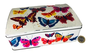 Advertising Tin Cadburys Butterfly White Bournville Vintage ra - Picture 1 of 11