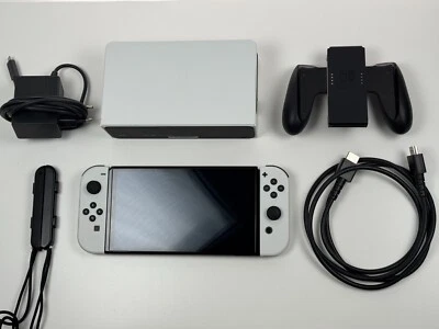 Nintendo Switch OLED Modell weiß ohne OVP | Refurbished ✅ | Händler - Bild 1 von 4