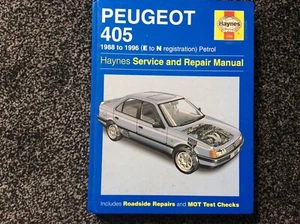 Haynes Handschaltung Peugeot 405 1988-96 (E-N-Kennzeichen) Benzin - Bild 1 von 6