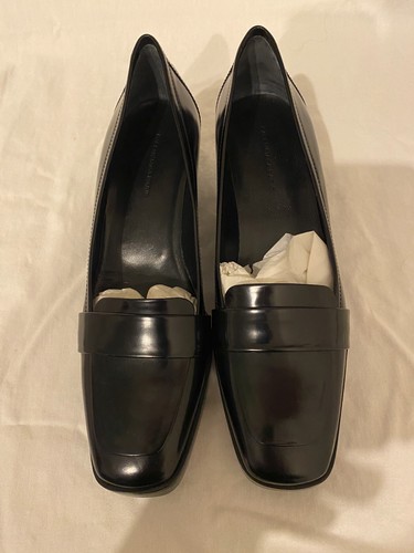 Un paio di scarpe Balenciaga donna nuove made in Italy in pelle nera taglia 38