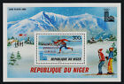 Niger 506 Mnh Cross Country Skiing, Red O/P