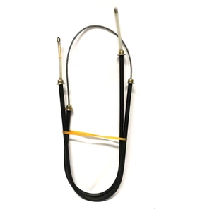 Cavo freno a mano posteriore con nottolini Lancia Flavia 2000 e Fulvia 5 Marce - Imagen 1 de 2