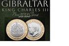 GIBRALTAR 2023 TWO POUND 2 COIN KING CHARLES III GOD SAVE THE KING GIBRALTAR 2023 TWO POUND 2 COIN KING CHARLES III GOD SAVE THE KING