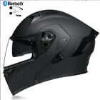 DOT Bluetooth Flip Up Motorcycle Helmet Full Face Dual Lens ATV Sport Helmet