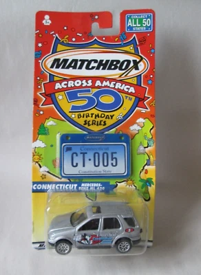 Connecticut Mercedes Benz ML 430 Matchbox Across America 50th Birthday Series - Image 1 of 4