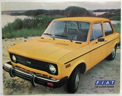 Fiat 128 1973-1978 sedán de 2 puertas hoja de especificaciones Foto 1 de 2