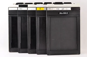 Lot of 5 LISCO REGAL II 4x5 Large format sheet film holder from JAPAN #5945h - Picture 1 of 6