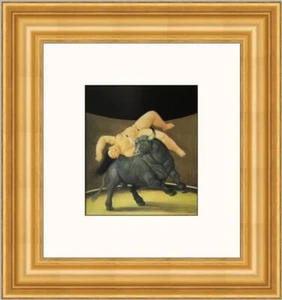 Fernando Botero Europa Custom Framed Print  - Picture 1 of 2