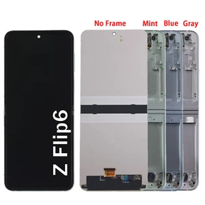 US New OLED Display for Samsung Galaxy Z Flip6 F741U/U1 Big Inner Screen±Frame - Picture 1 of 13