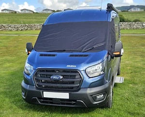 Ford Transit Screen Cover MK8 Black Out Blind Waterproof Frost Protector Deluxe - Picture 1 of 4