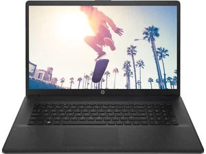 Computadora portátil HP 17z-CP200 17 negra 17,3" R3 cuádruple 8 GB 128 GB SSD WiFi 6 HDMI cámara W11 - Imagen 1 de 6
