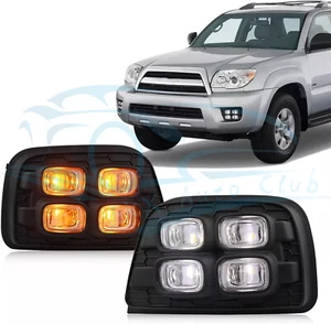 For Toyota 4Runner 06-09 Pair LED DRL Turn Signal Lamp Fog Light Upgrade Kit u - Bild 1 von 8