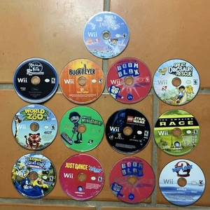 Wii Game lot Of 13 Games - Nintendo Wii Game Lot - Star Wars, Sonic, Boom Blox - Picture 1 of 6