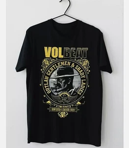 NEU Volbeat Band 2014 Konzert kurzärmliges schwarzes T-Shirt alle Größen - Bild 1 von 6