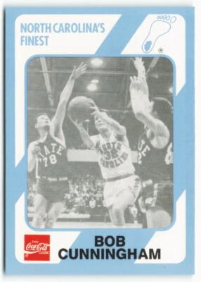 1989 Bob Cunningham Collegiate Collection North Carolina's Finest #124 - Image 1 of 2