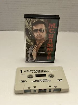 ♫ MC Hammer - Let's Get It Started (Cassette Tape Hip Hop Rap) - Image 1 of 2