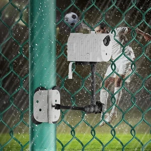 3-in-1 Magnetic Fence Mount with Shade for Mevo Start, Weatherproof Case - Picture 1 of 4