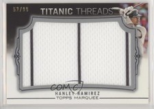 2011 Topps Marquee Titanic Threads Jumbo Relics /99 Hanley Ramirez #TTJR-73