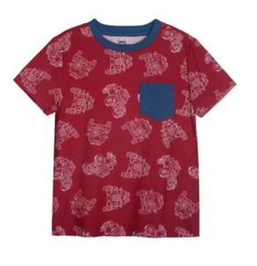 New Epic Threads Boys Pocket T-shirt Truck Print Sweet Raspberry NWT - Picture 1 of 8