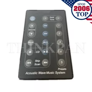 Nuovo telecomando per sistema musicale Bose Acoustic Wave per CD3000 AWMS + batteria - Foto 1 di 6