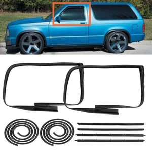 8PCS/Set Door Weatherstrip Seal Kit For 1983-1994 Chevy S10 Blazer GMC S15 Jimmy - Bild 1 von 16