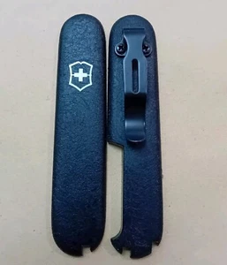 Genuine Modded Victorinox Scales With Clip/Swirl / 2 Grain Finishes + Dangler - Picture 1 of 14