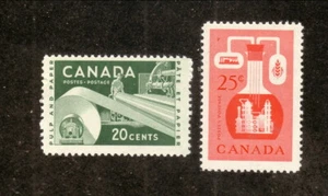 Canada--#362-63 MNH--1956 Paper & Chemical Industries - Picture 1 of 1