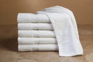 Textil Topia-Badetuch Economy 24x48, 100% Baumwolle, Kompressleinen, täglicher Gebrauch - Bild 1 von 4