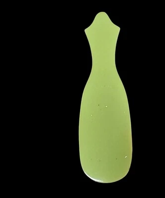 Cuerno de zapato verde oliva vintage años 60 Foto 1 de 3