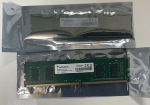 2 x 4GB AData AD4U2133J4G15-S 2133MHz 4Gx4 DDR4 U-DIMM - Picture 1 of 3