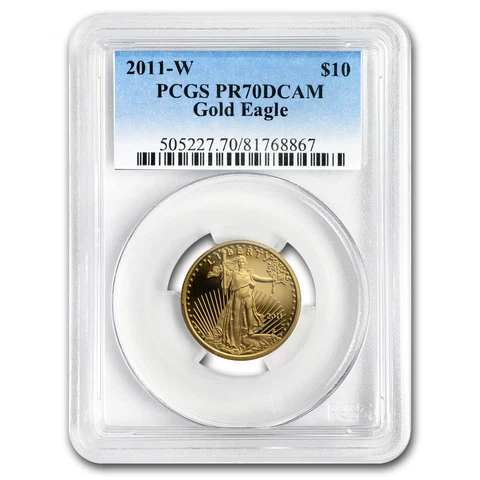 2011-W 1/4 oz Proof Gold American Eagle PR-70 PCGS - SKU#62600 Cover