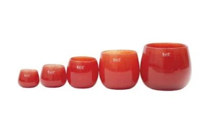 Dutz Vasen Pot ROT verschiedene Größen D 8 cm, D10 cm, D13 cm, D16 cm, D20 cm - Bild 1 von 2