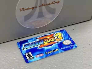 Megaman Zero 3 (Nintendo Gameboy Advance) Ersatzetikett - Bild 1 von 1