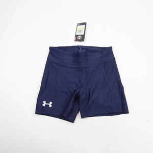 Under Armour HeatGear Compression Shorts Girl's Navy New with Tags - Picture 1 of 5