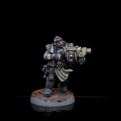 Pro Painted Necromunda Orlock Ganger - Image 1 of 4