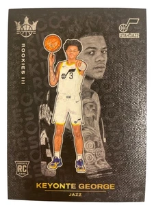 2023-24 Panini Court Kings Level III Keyonte George Rookie Card #148 Jazz - Picture 1 of 2