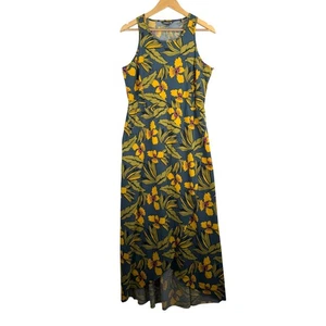 Maxi Vestido TOAD & CO Sunkissed Floral Hawaiano Atletismo Años 90 Y2K Talla L - Imagen 1 de 10