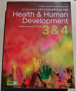 Jacaranda KEY CONCEPTS IN VCE Health & Human Development Units 3 & 4 7th Edition - Bild 1 von 2