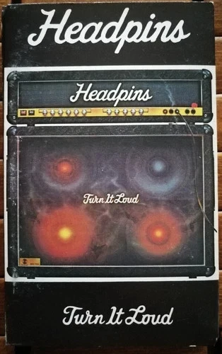 Headpins -Turn it Loud ( Cassette, A & M Records, 1982) - Image 1 of 1