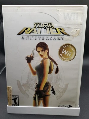 JUEGO ANIVERSARIO NINTENDO WII LARA CROFT TOMB RAIDER COMPLETO EN ESTUCHE Y MANUAL Foto 1 de 4