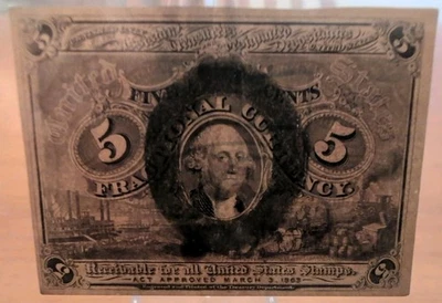 FRACTIONAL CURRENCY Fr# 1232 PCGS BANKNOTE CHOICE AU58 See Pictures For Accuracy - Image 1 of 4