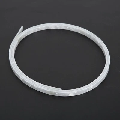 5Pcs High Quality 6mm Width Celluloid White Pearl Guitar Binding Purfling - Image 1 of 4