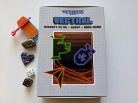 VECTRAL - Vectrex - limited to 100 copies -SIGNED - w/ 8 "cards" - 4 COLLECTORS!