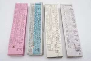 East Yorkshire Block of Unused Bus Ticket x 4 - Picture 1 of 4
