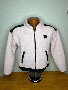 Women's Under Armour Golf L/S Full Zip Track Jacket Medium M - Pink - Polyester - Picture 1 of 5
