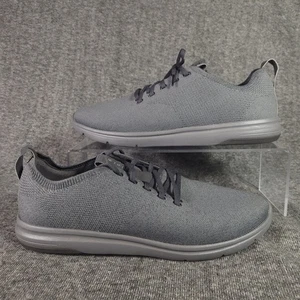 TRAVIS MATHEW The Daily Lite Men's Knit Sneakers Shoes Size 12 Gray Casual EUC - Picture 1 of 10