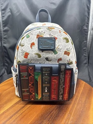 Loungefly Fantastic Beasts The Secrets Of Dumbledor Magical Books Mini Backpack - Image 1 of 2