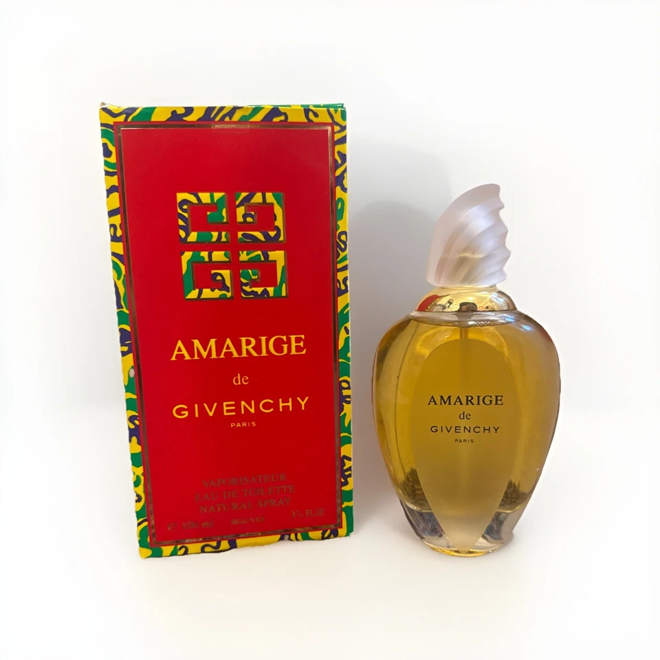 Perfume Amarige de Givenchy 3,3 OZ eau de parfum spray nuevo caja abierta original vintage años 90 Foto 1 de 4