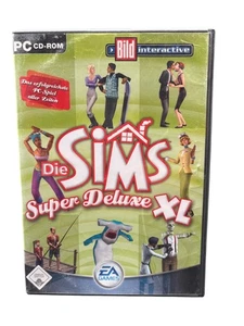 Die Sims Super Deluxe XL - PC Spiel, Komplett Händler Gebraucht - Bild 1 von 1